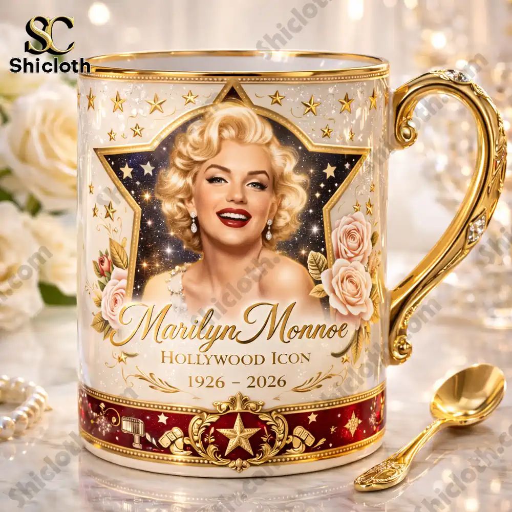 Marilyn Monroe Centennial Hollywood Legend Porcelain Mug