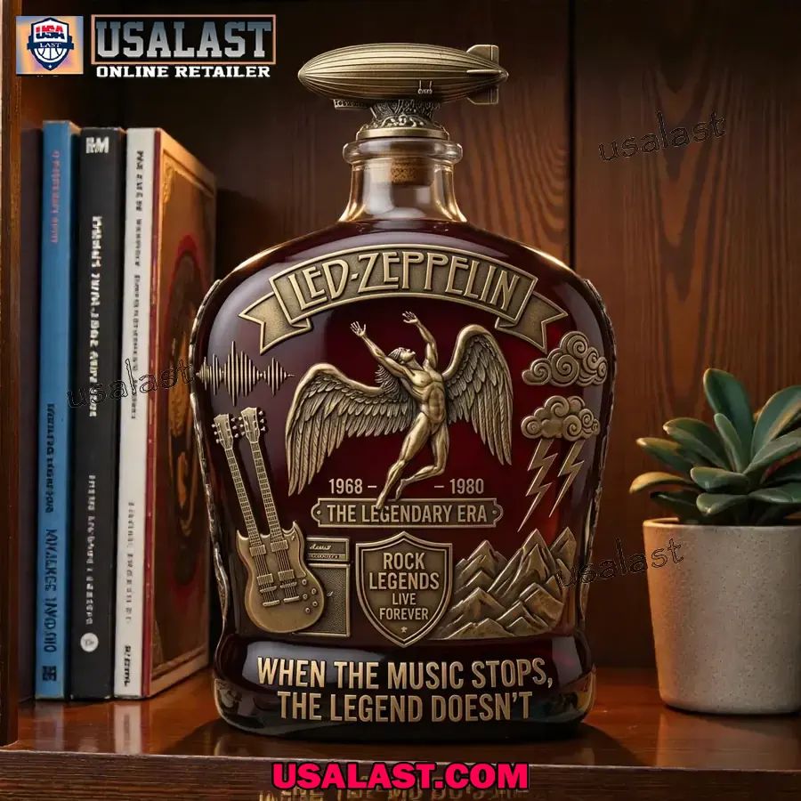 Led Zeppelin Legendary Era Whiskey Decanter