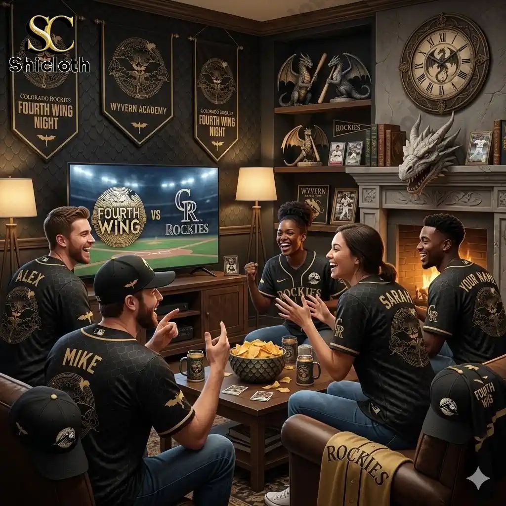 Colorado Rockies 2026 Fourth Wing Night Limited Edition Custom Jersey