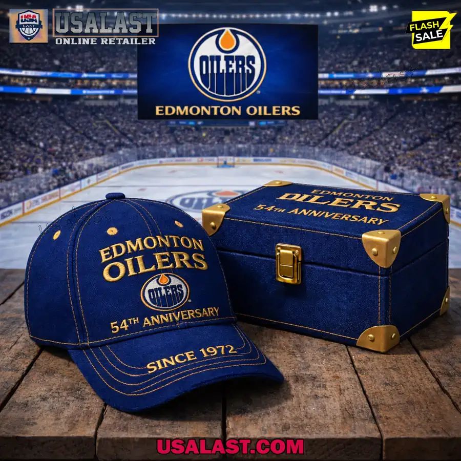 Edmonton Oilers 54th Anniversary 1972-2026 Classic Cap