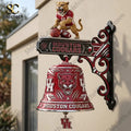 Houston Cougars Commemorative Wall Bell Doorbell