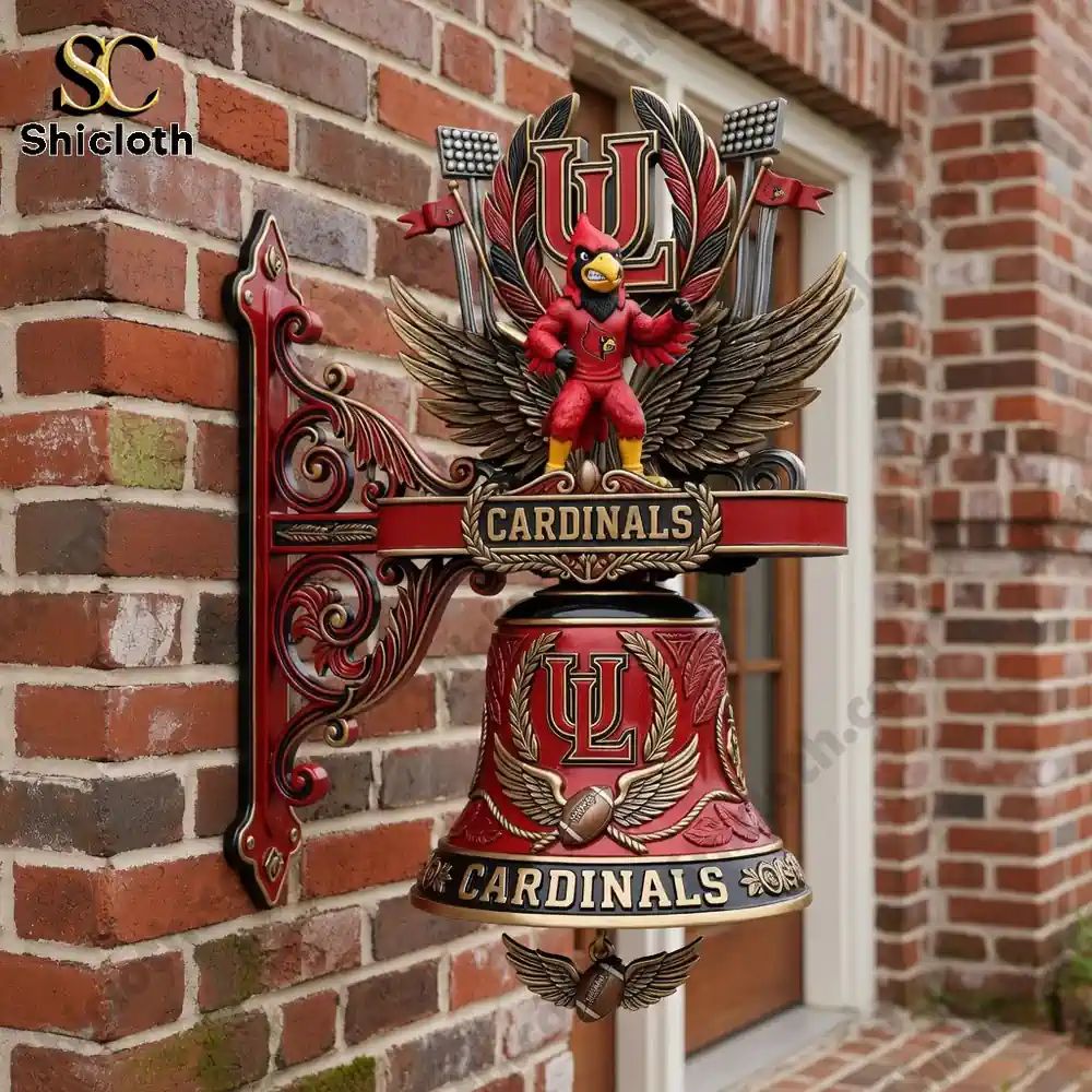 Louisville Cardinals Premium Wall Bell