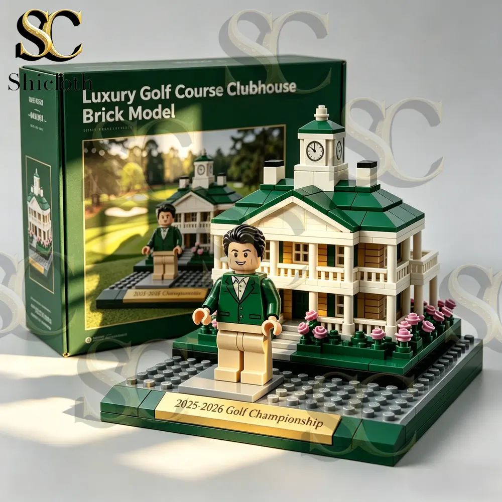 Luxury Golf Course Clubhouse Brick Model Championship Edition Us Bricks