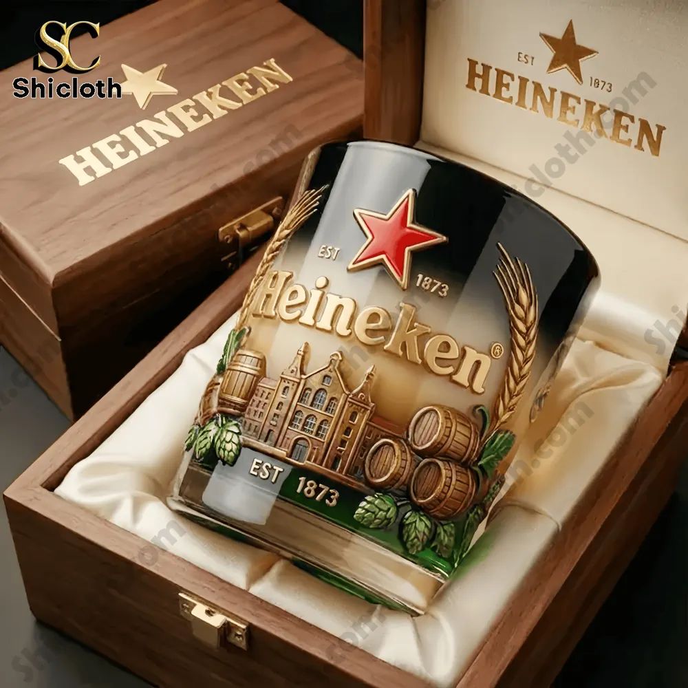 The Heineken 1873 Heritage Whiskey Glass