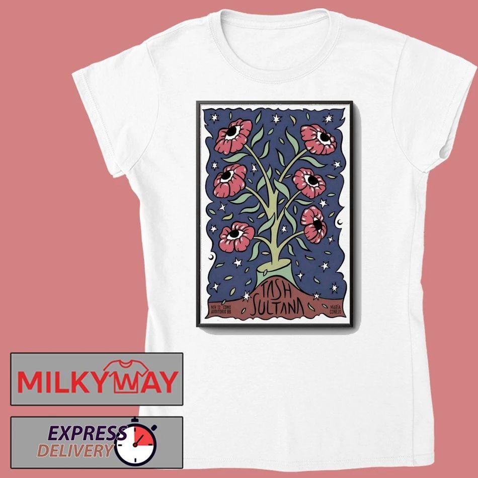 TASH SULTANA Nov 12 2025 Auditorio BB in Mexico City Poster shirt