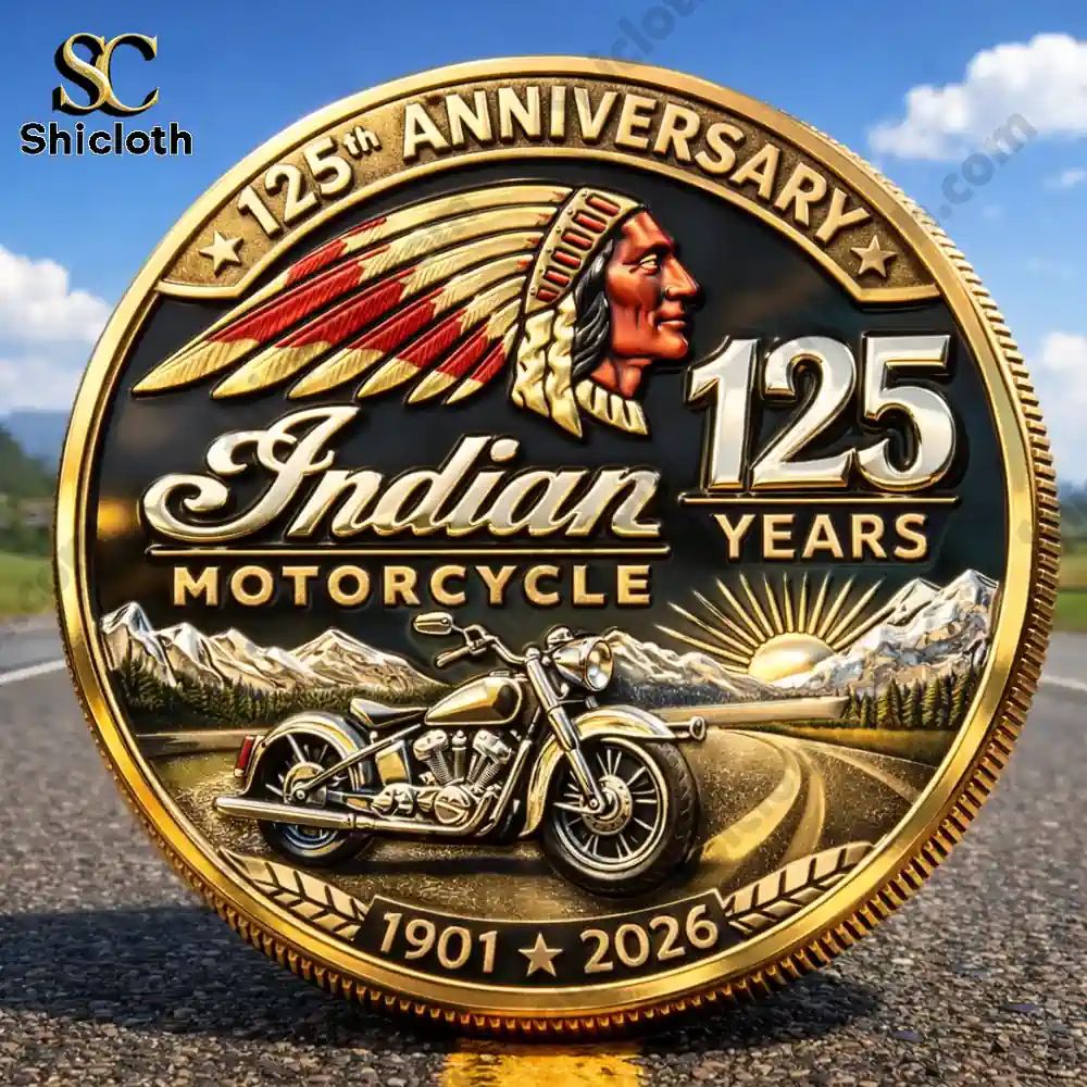 Indian Motorcycle 125th Anniversary Commemorative Coin