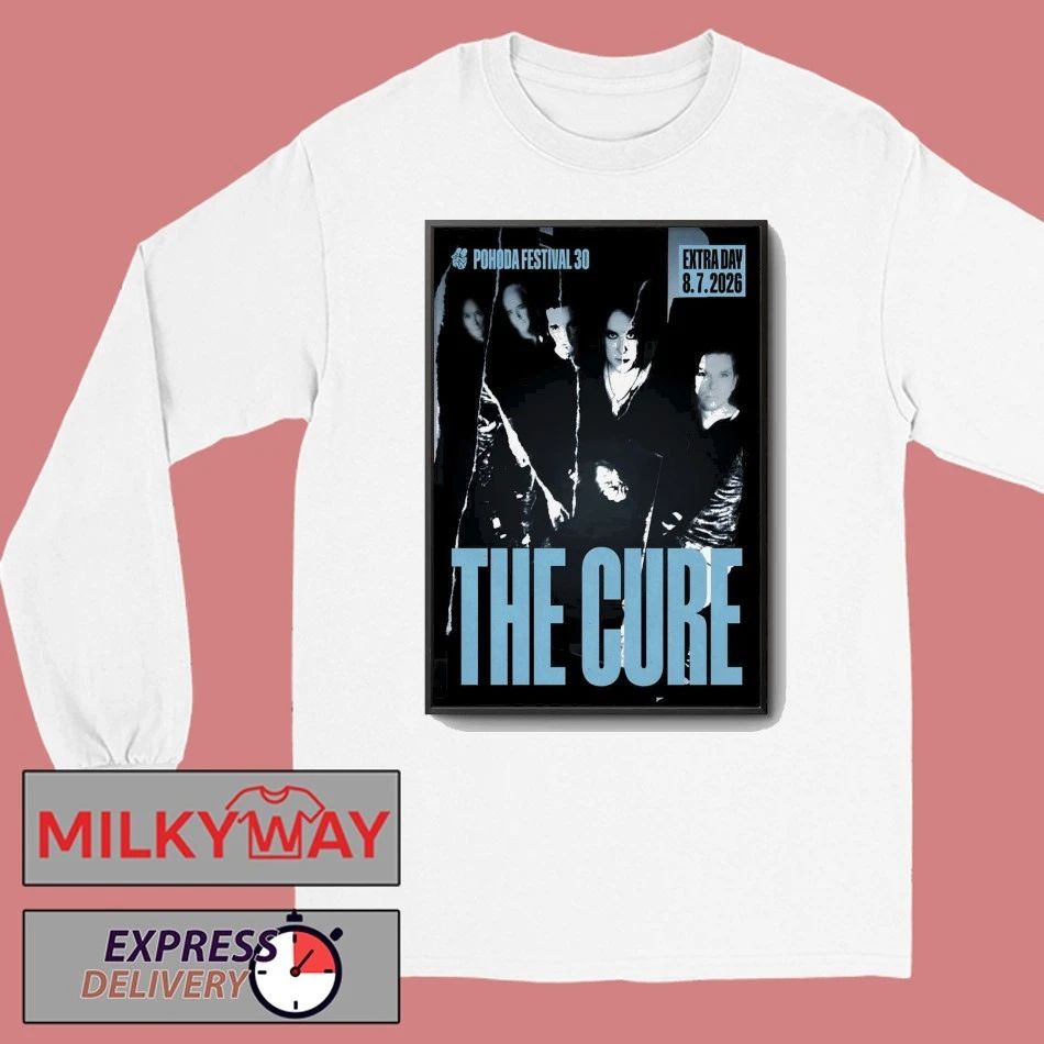 The Cure Pohoda Festival On Jul 8 2026 Poster shirt
