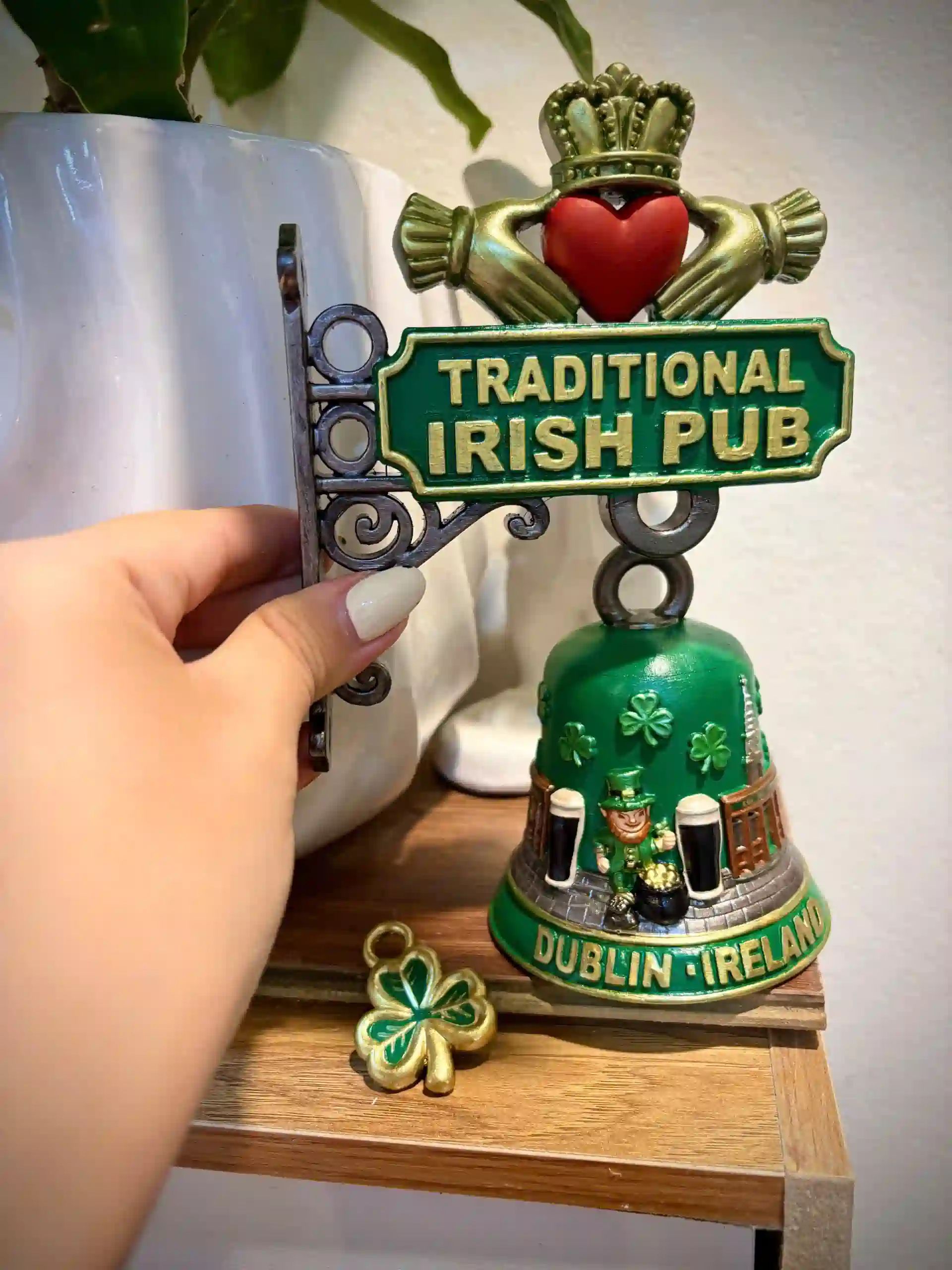 Traditional Irish Pub Wall Bell