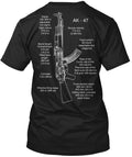 Ak 47 Specs Last Day Tee T-Shirt Made in the USA Size S to 5XL