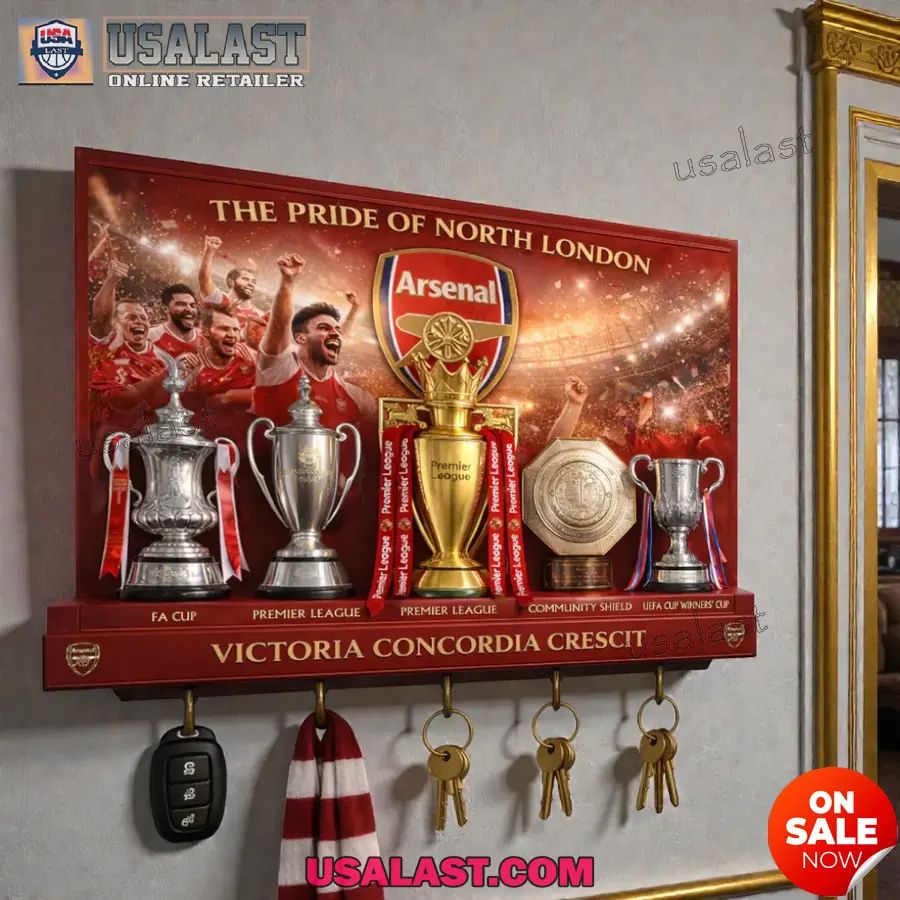 Arsenal Pride Collection Wall Key Holder
