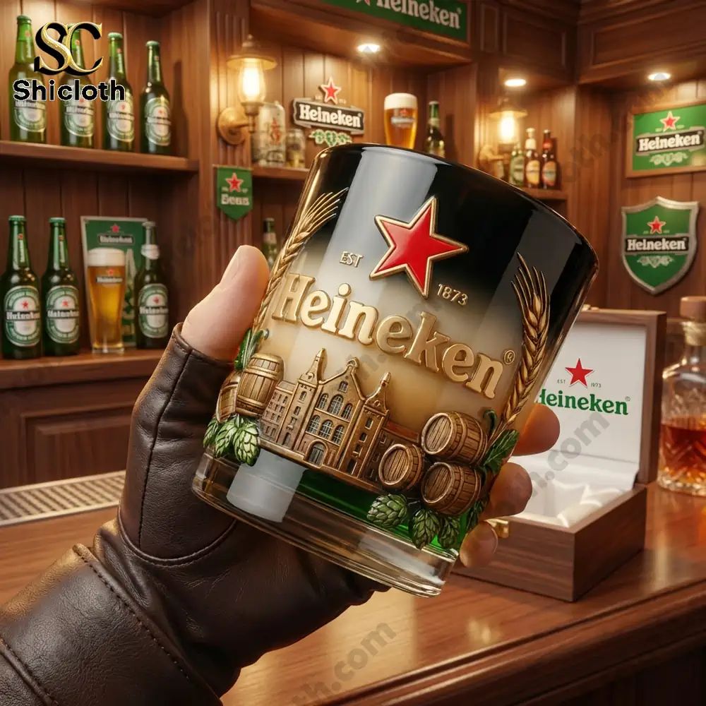 The Heineken 1873 Heritage Whiskey Glass