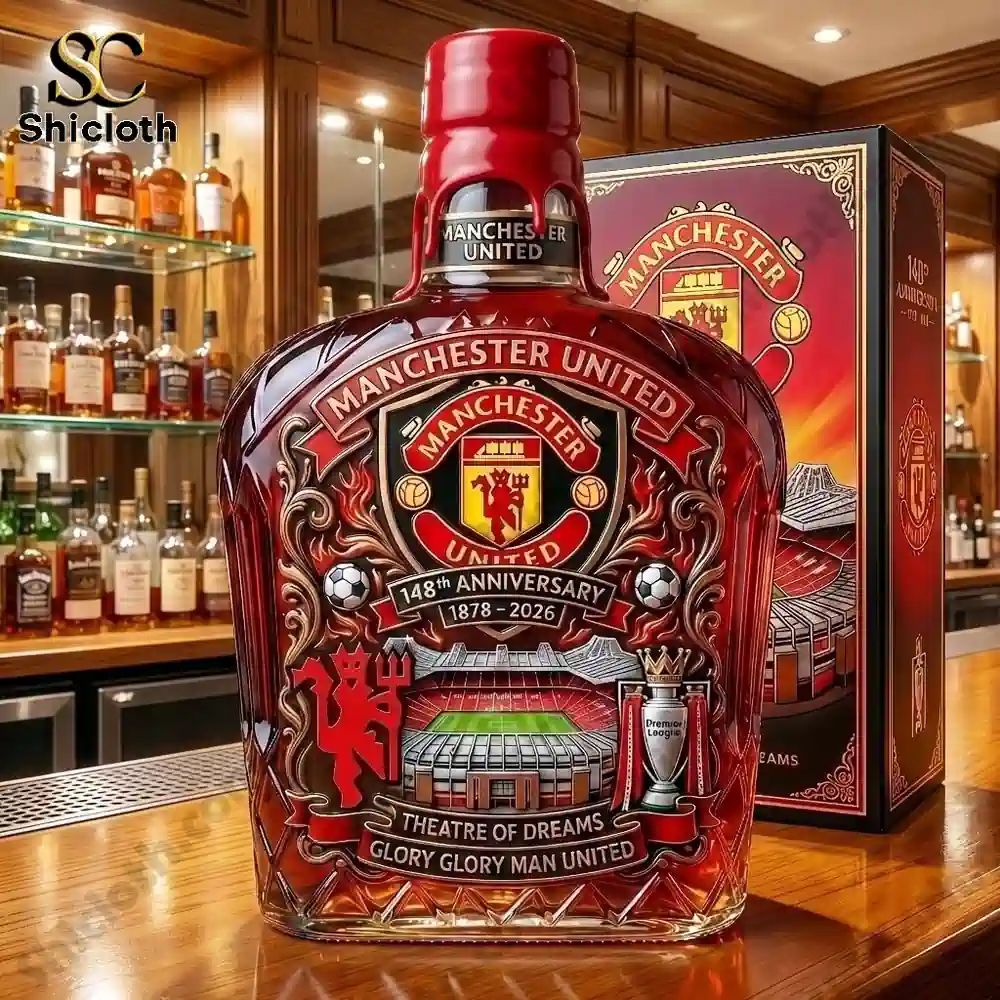 Manchester United 148th Anniversary Commemorative Decanter