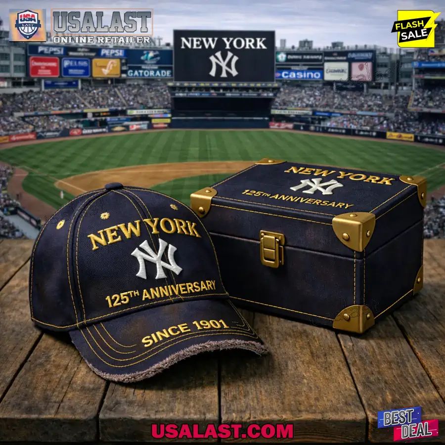 New York Yankees 125th Anniversary 1901-2026 Classic Cap