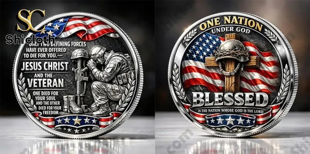 Jesus Christ & Veteran Tribute Coin