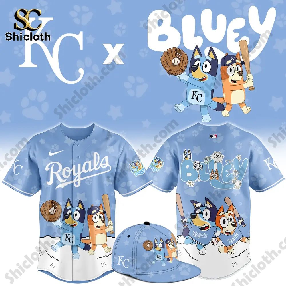 Kansas City Royals x Bluey Night Baseball 2026 Jersey