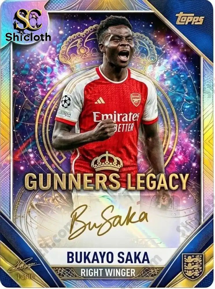 Arsenal F.C. 140th Anniversary Topps Legacy Collection Ultra Premium