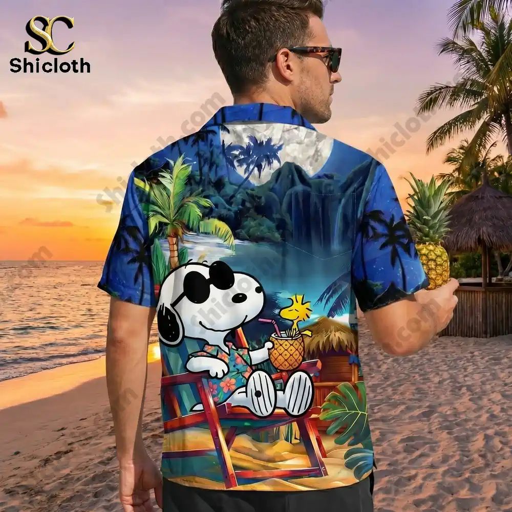 Peanuts The Gang Aloha Hawaiian Shirt