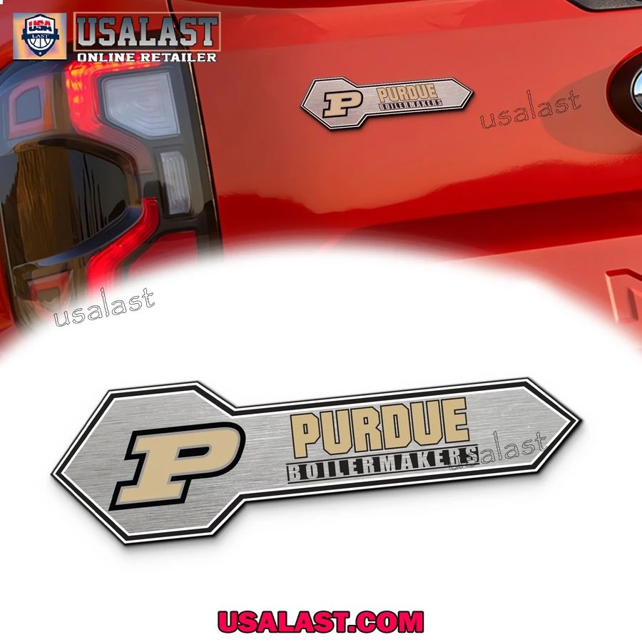 Purdue Boilermakers Edition 3D Car Badge Sticker