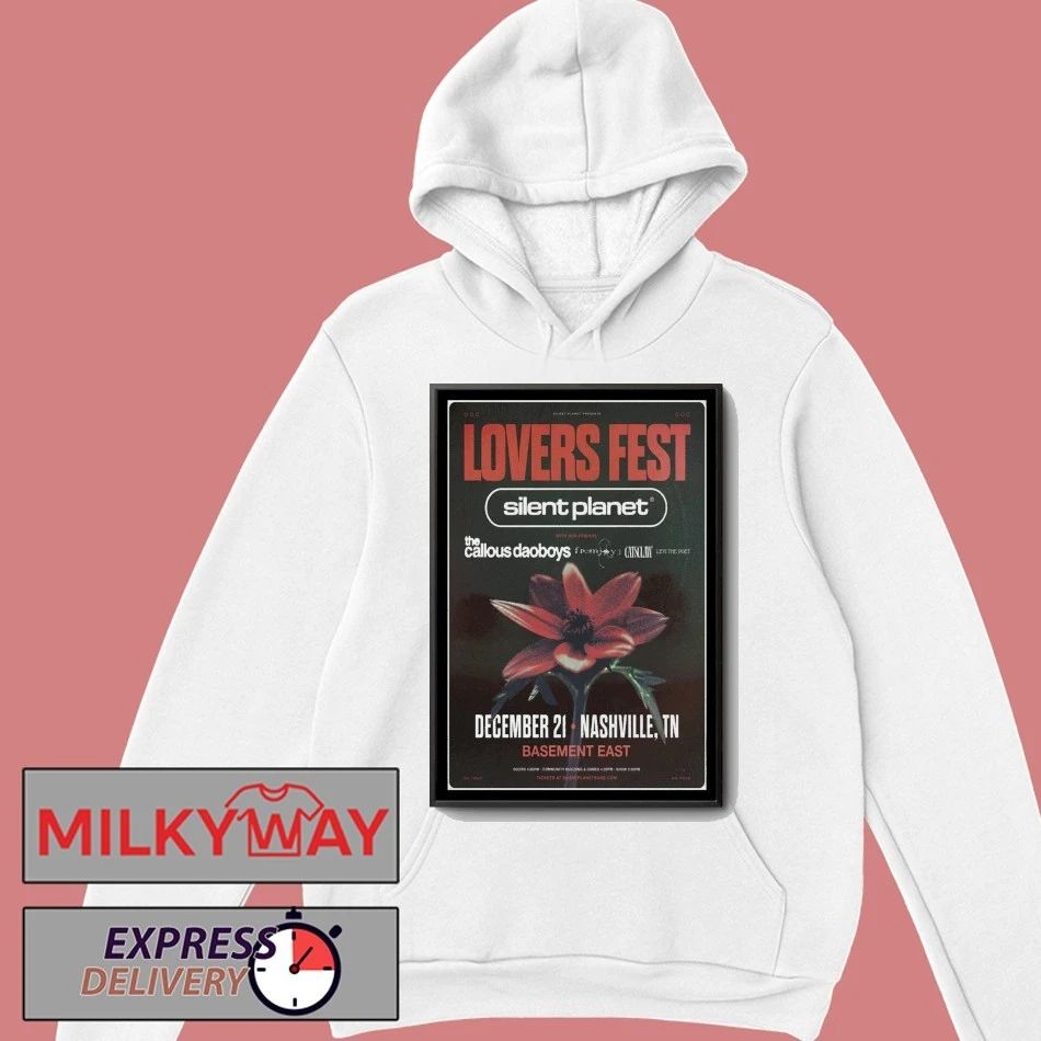 Silent Planet Basement East Dec 21 2025 Poster shirt