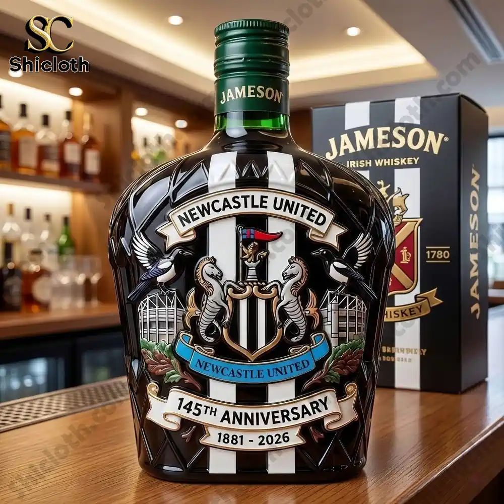 Newcastle United 145th Anniversary Commemorative Whisky Decanter