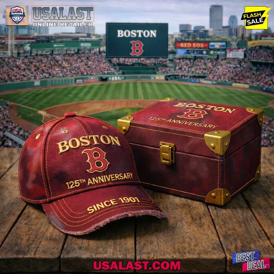 Boston Red Sox 125th Anniversary 1901-2026 Classic Cap