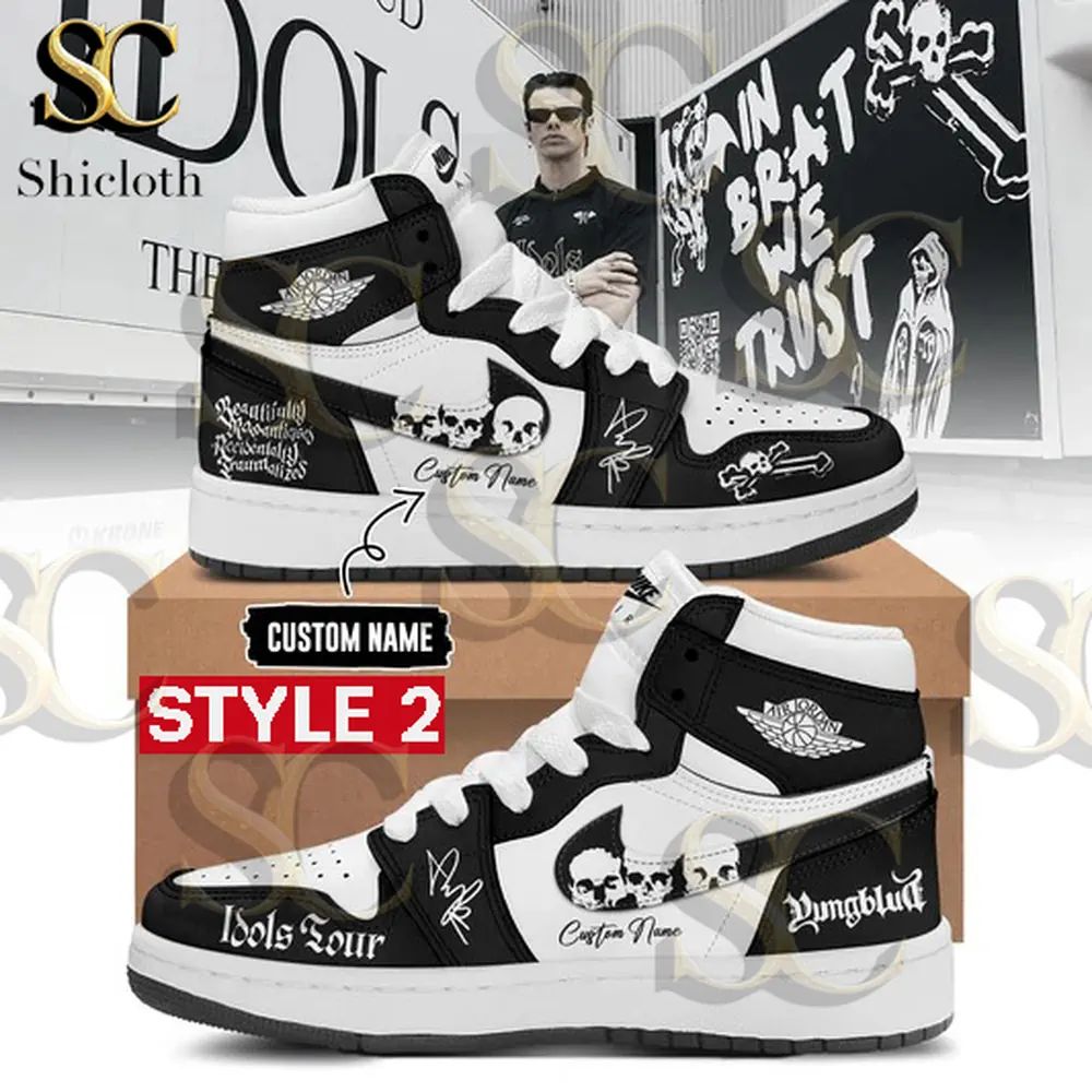 Yungblud Idols The World Tour 2026 Limited AJ1 Shoes