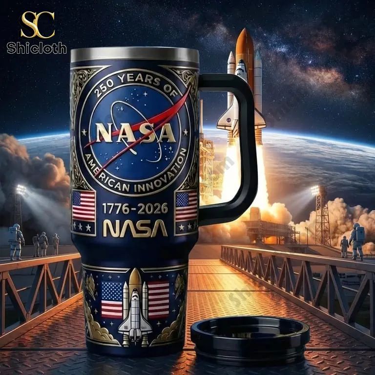 Space Mission 250 Years Anniversary Tumbler