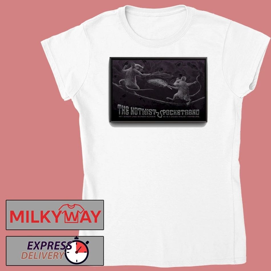 The Notwist And Pocketband 11 8-11 9 2025 Hamburg Germany Poster shirt