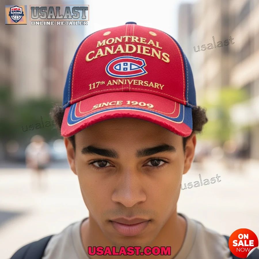 Montreal Canadiens 117th Anniversary 1909-2026 Classic Cap