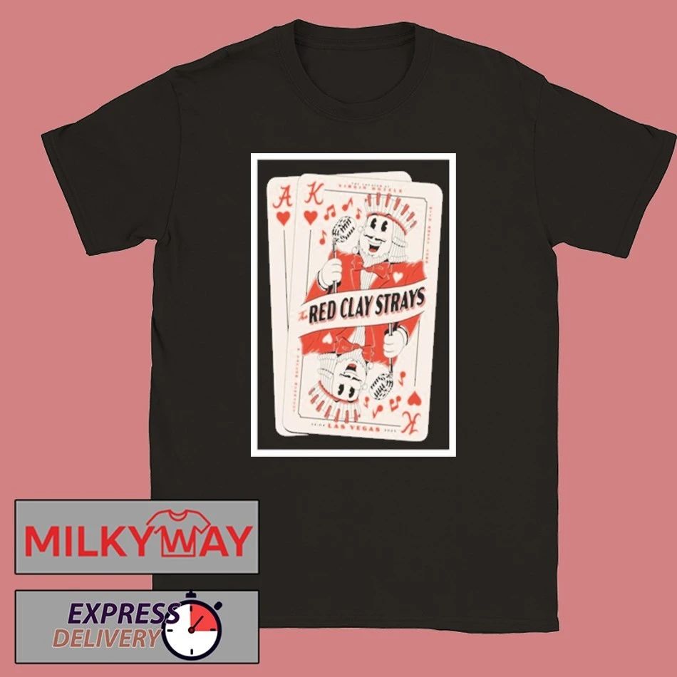 The Red Clay Strays Dec 4 2025 The Theater At Virgin Hotels Las Vegas Poster shirt