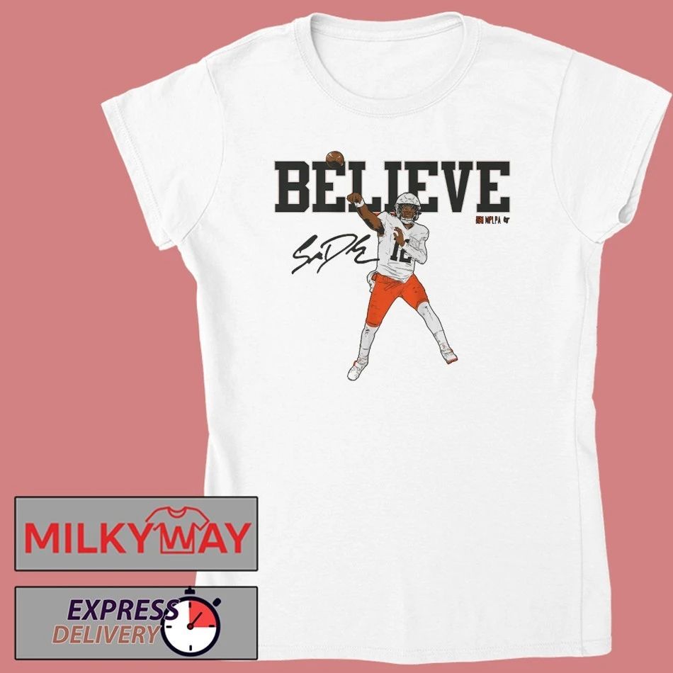 Shedeur Sanders Believe shirt