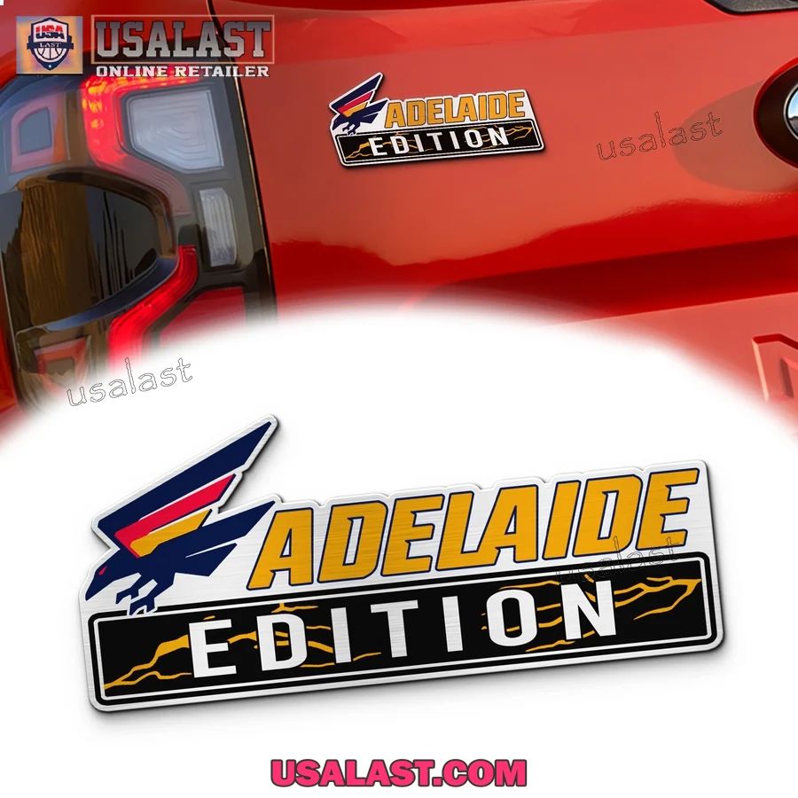Adelaide Crows Edition Custom 3D Car Badge Sticker