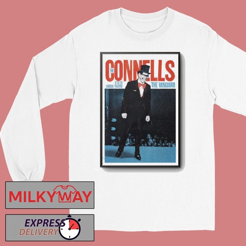 The Connells Dec 12 2025 Lincoln Theatre in Raleigh NC Poster shirt