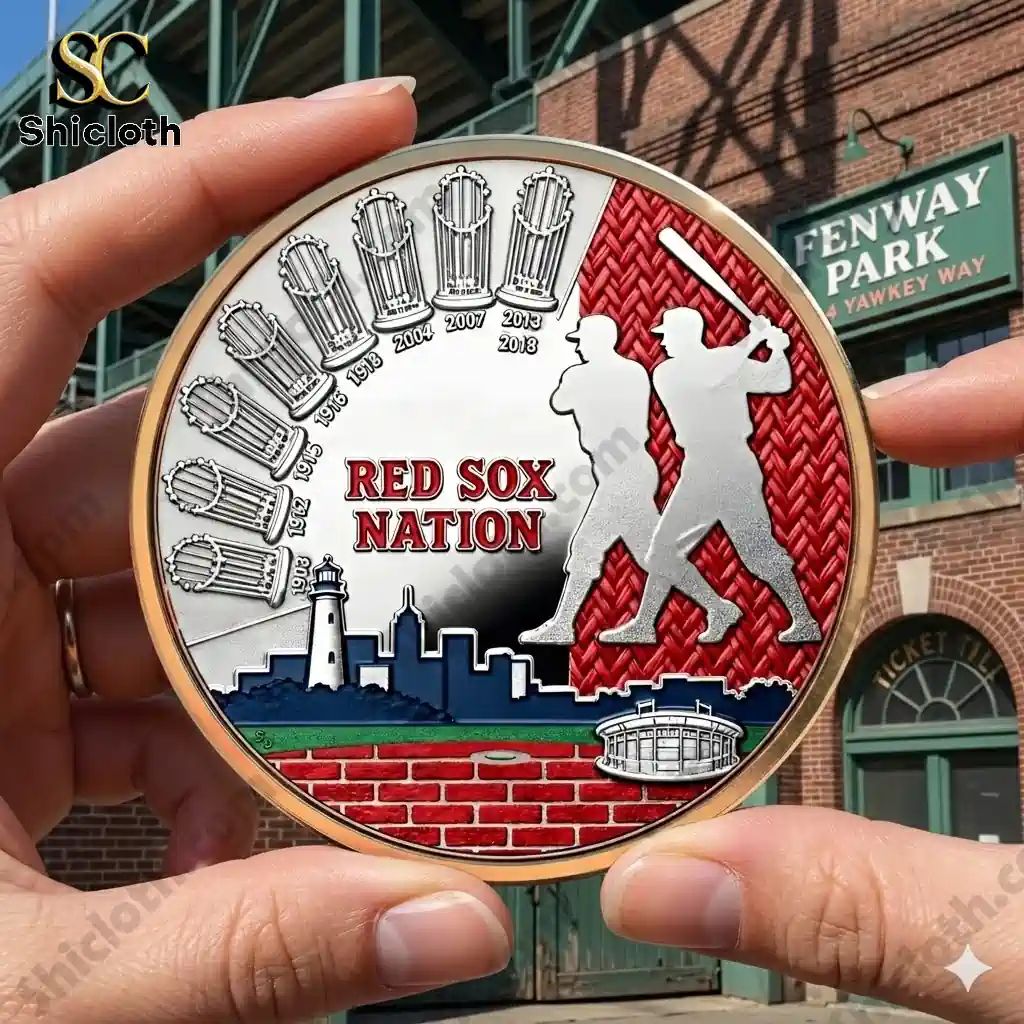 Boston Red Sox 125th Anniversary Commemorative Edition Coin