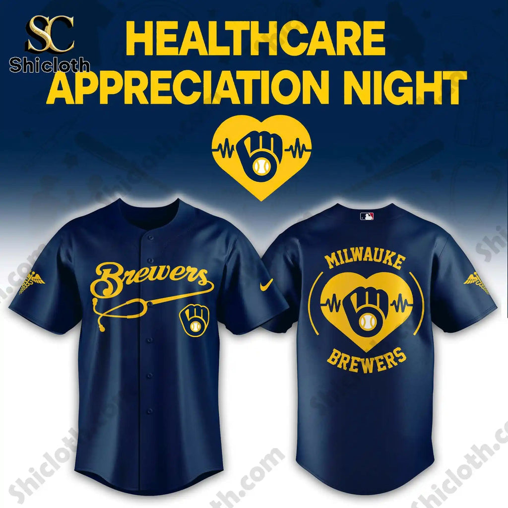 Milwaukee Brewers Healthcare Appreciation Night Limited Edition Jersey 2026