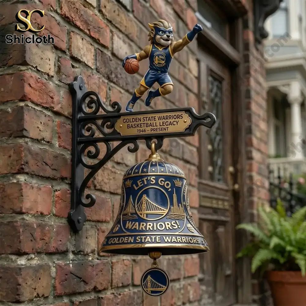 Golden State Warriors Lets Go Wall Bell