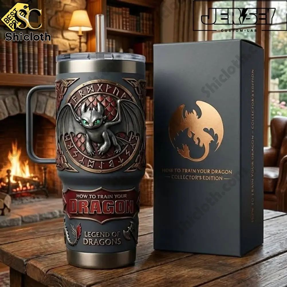 How to Train Your Dragon Toothless Special YETI Tumbler