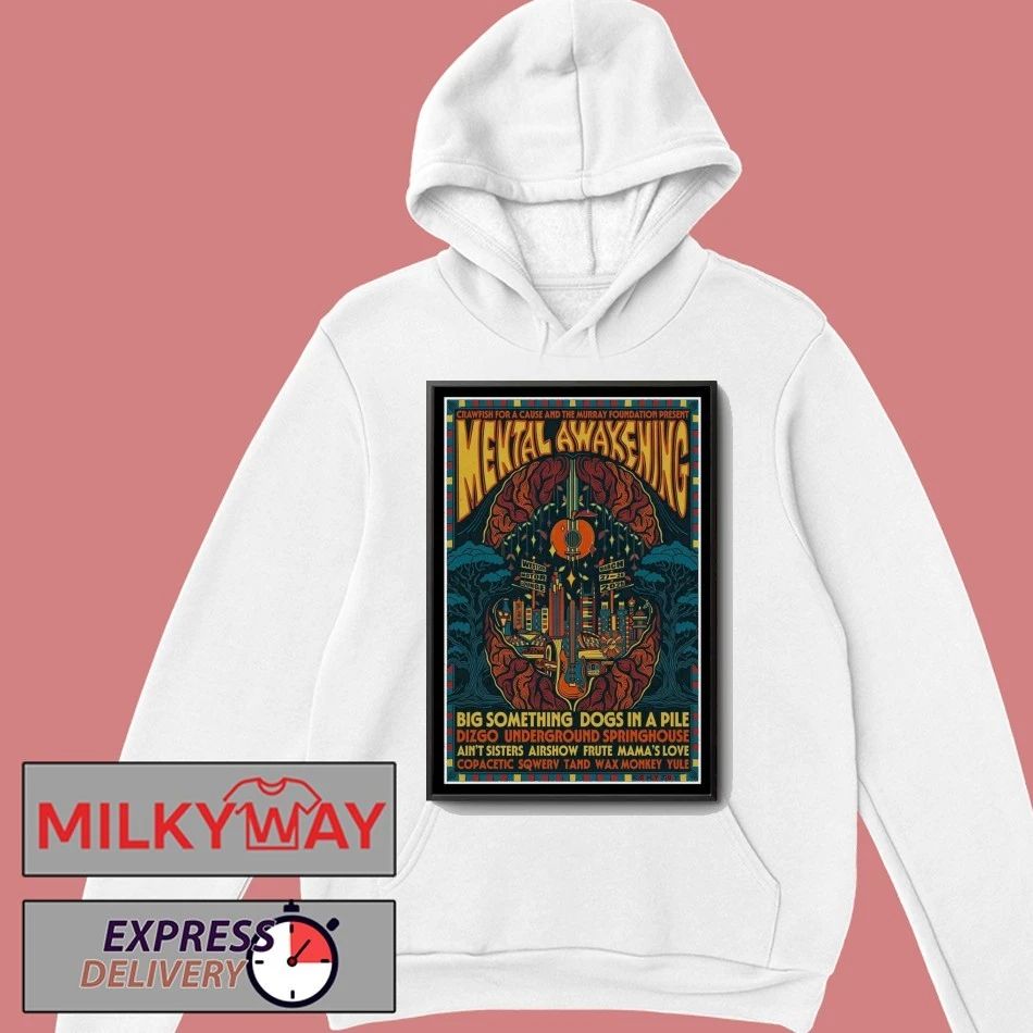 Mental Awakening Music Festival Atlanta March 27-28 2026 Poster shirt