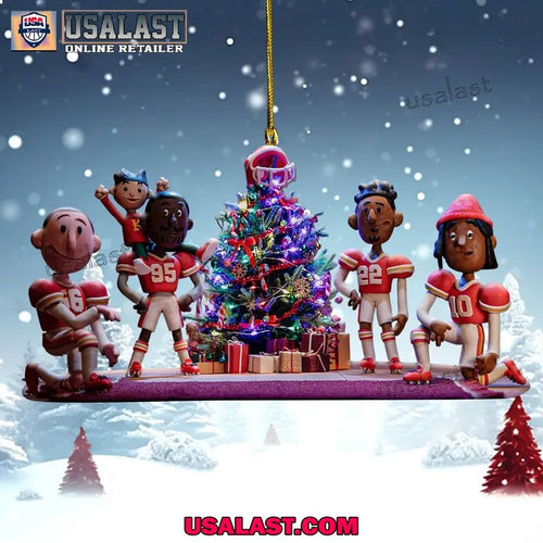 2025 Kansas City Chiefs Trending Christmas Ornament