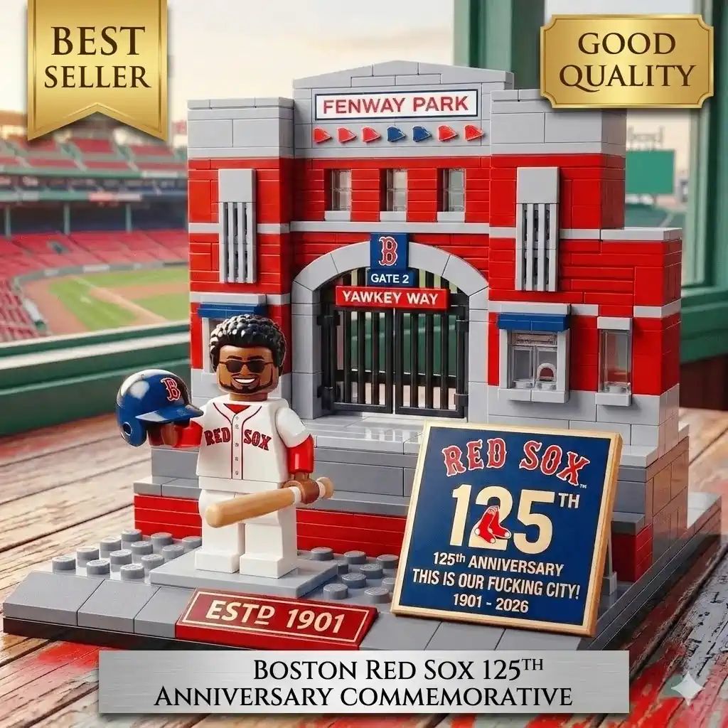 Boston Red Sox 125th Anniversary Commemorative Building Block Set