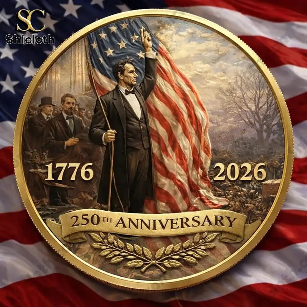 American 250th Anniversary Commemorative Coin