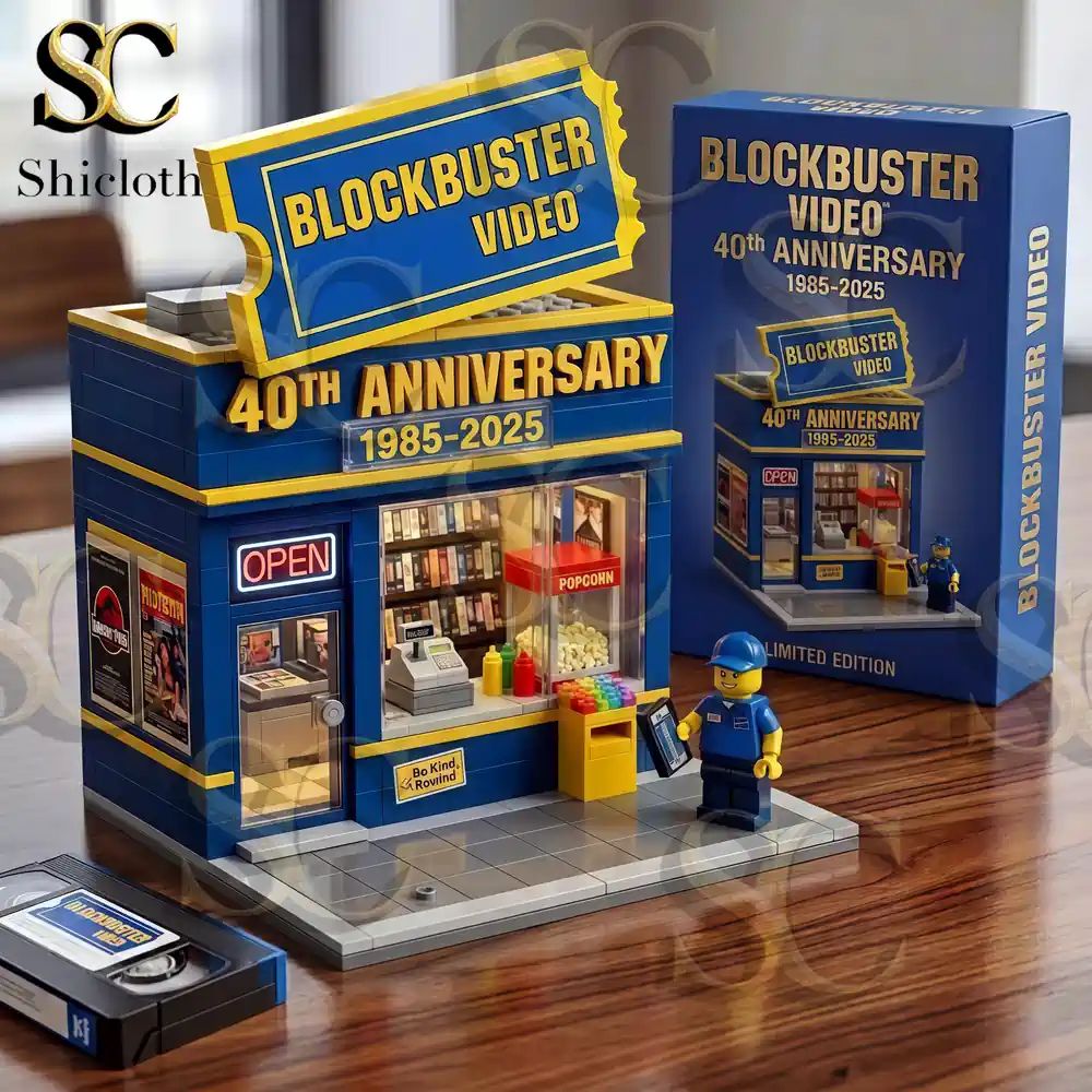 Blockbuster Video 40th Anniversary Collector Brick Edition