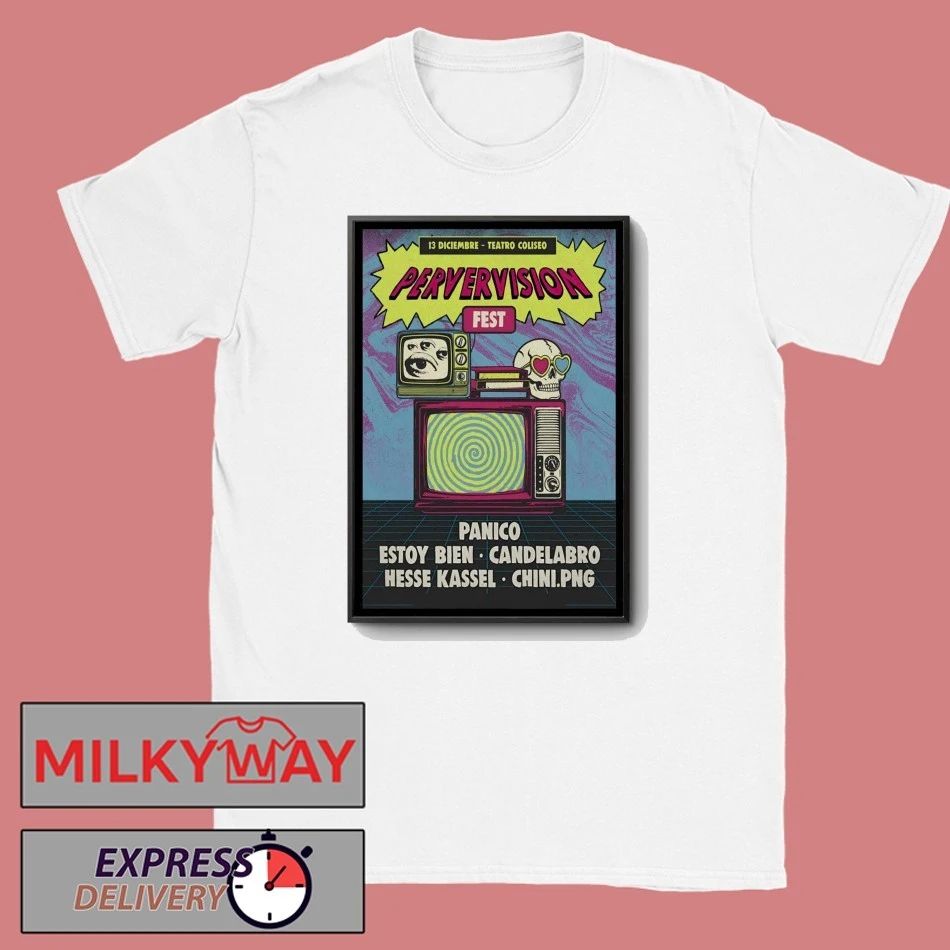 Pervervision Fest 12.13.2025 Teatro Coliseo In Santiago Chile Poster shirt