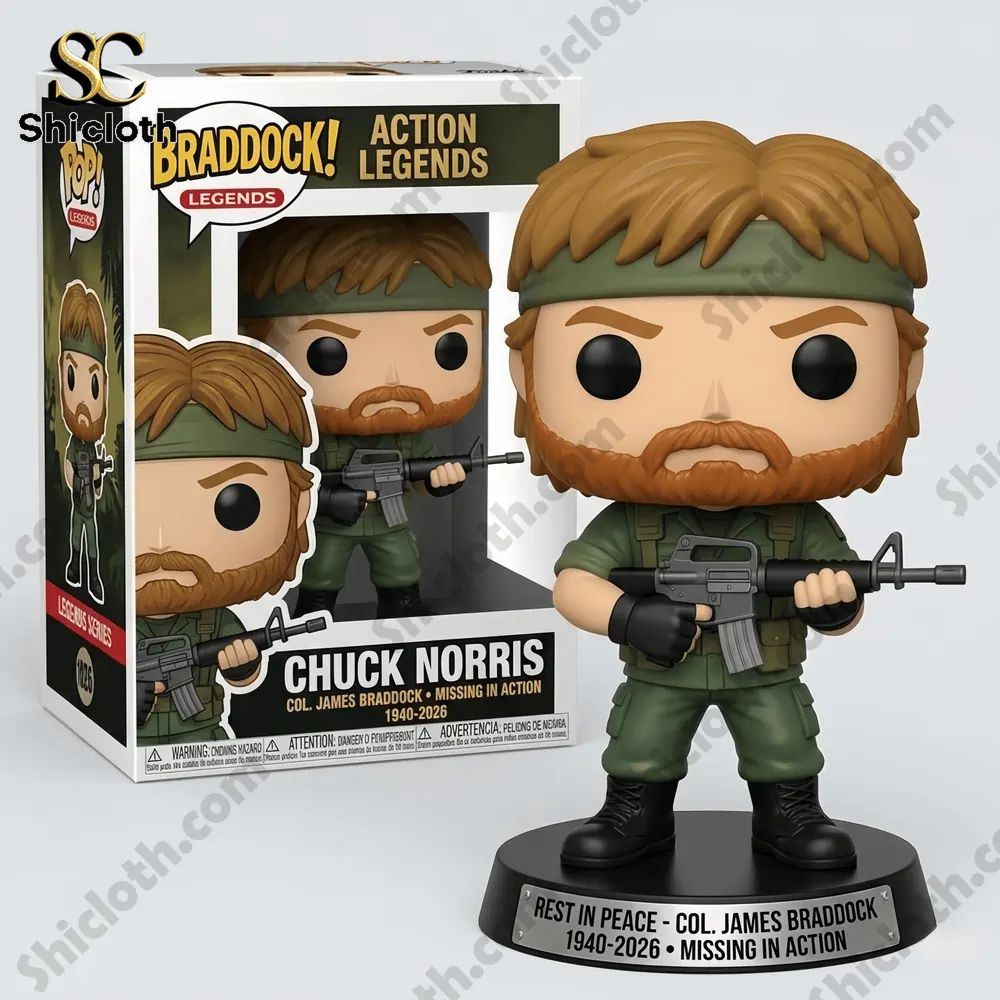 Chuck Norris Missing In Action Col James Braddock 3D Funko Pop! Figure