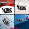 Chicago White Sox Edition Engraved Car Name Badge