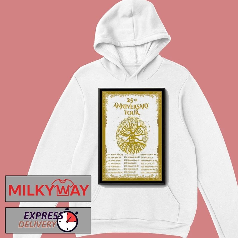 25th Anniversary Tour Railroad Earth Poster shirt