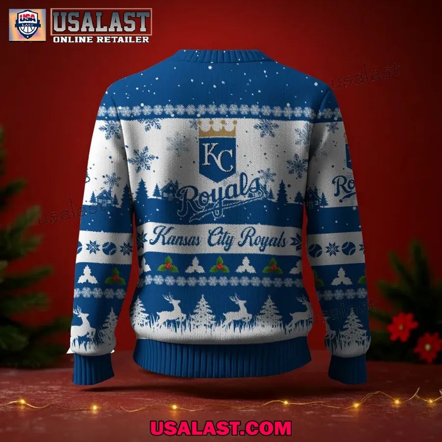Kansas City Royals Ugly Christmas Sweater Jumper