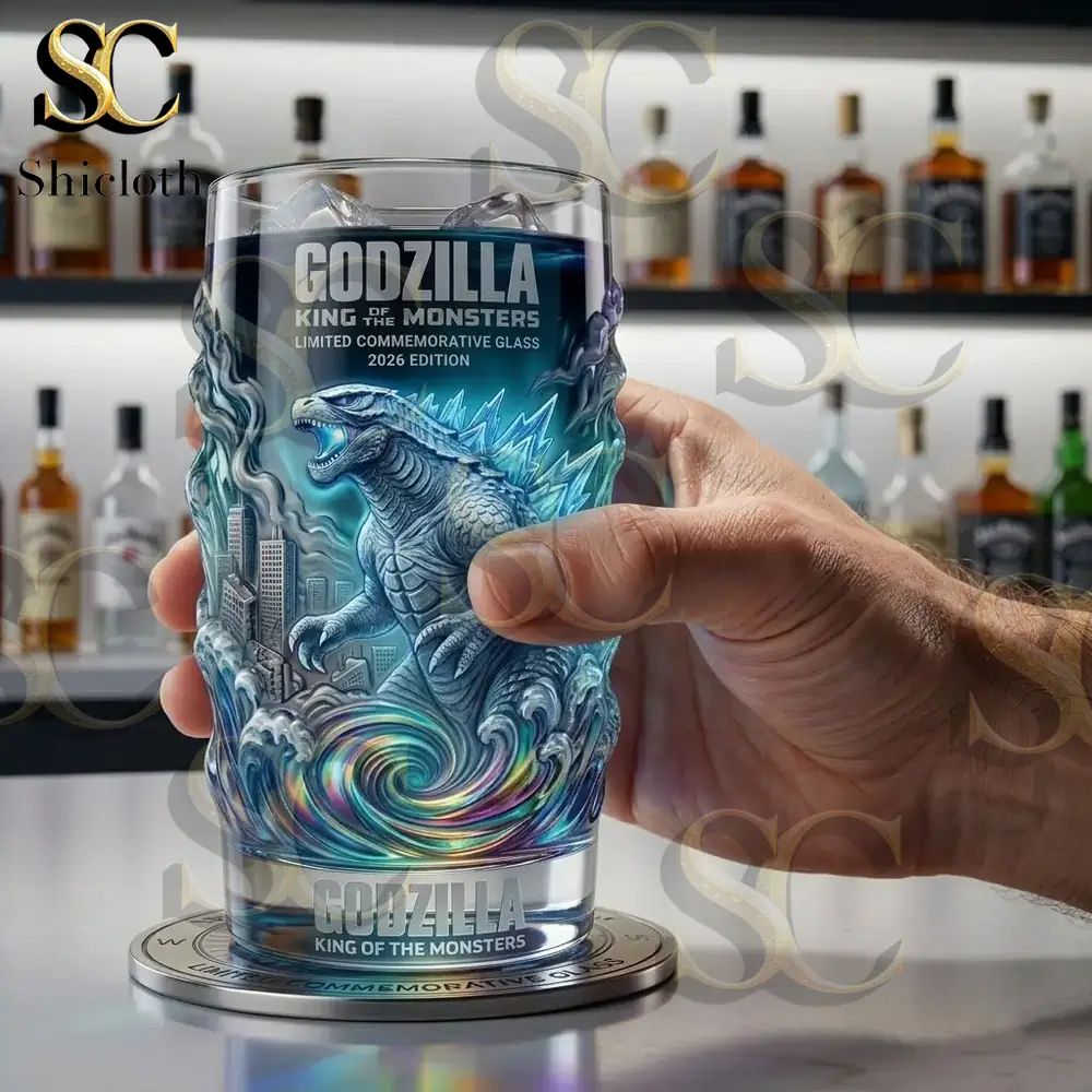 Godzilla King Of The Monsters Collectible Beer Glass