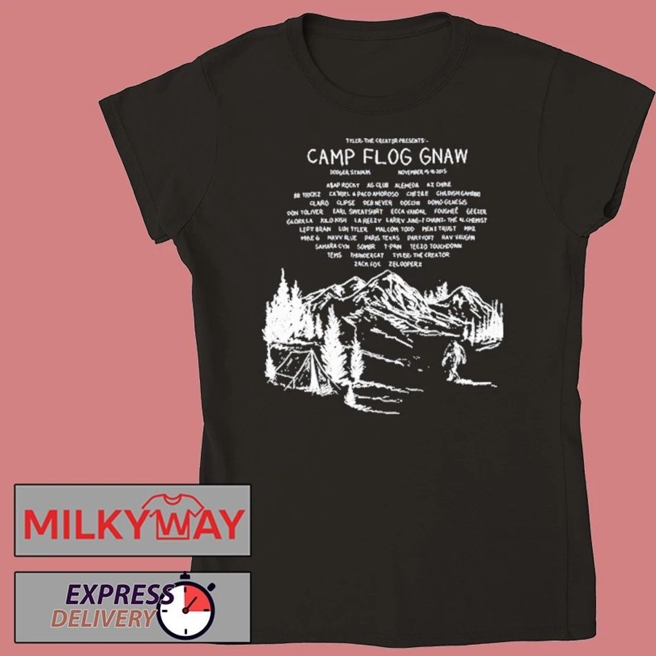 Camp Flog Gnaw 2025 Event Mountain shirt