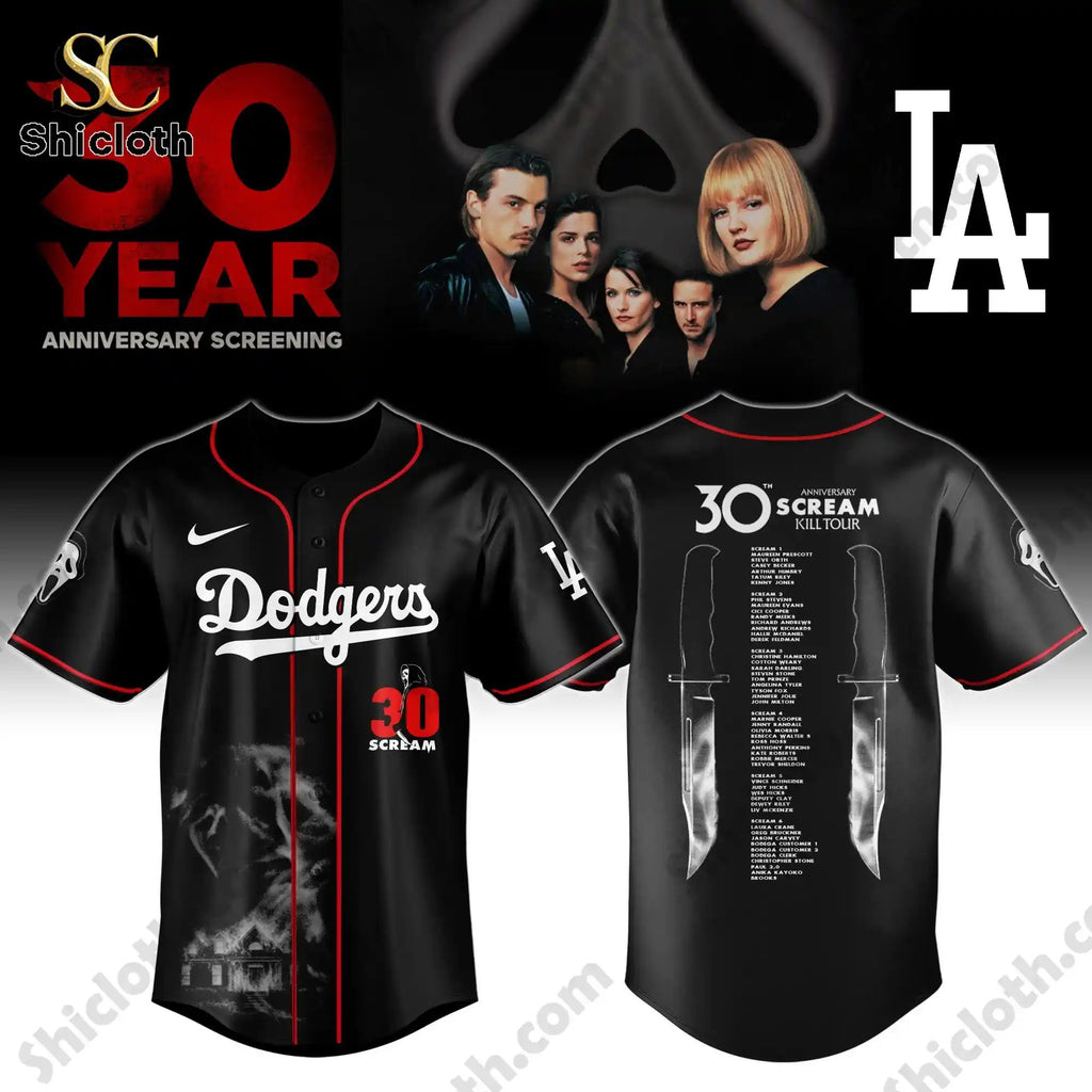 ALL TEAM MLB x Scream Kill Tour 30 Year Memory Jersey
